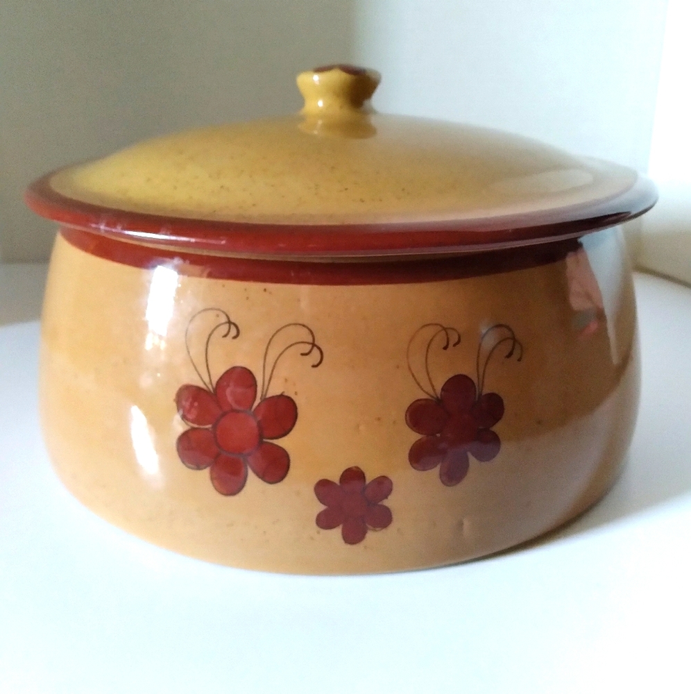 Vintage Tonala Clay Pottery Pot